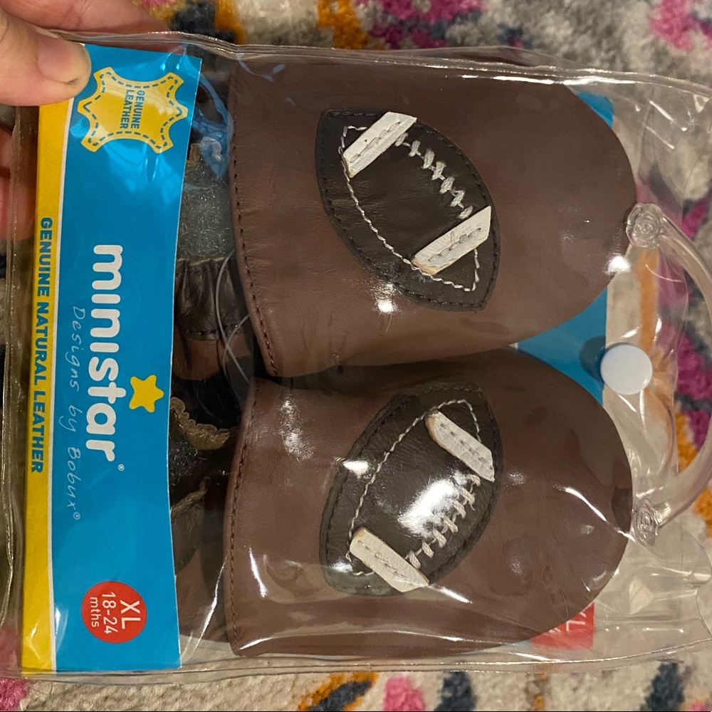 Brand new football moccasins